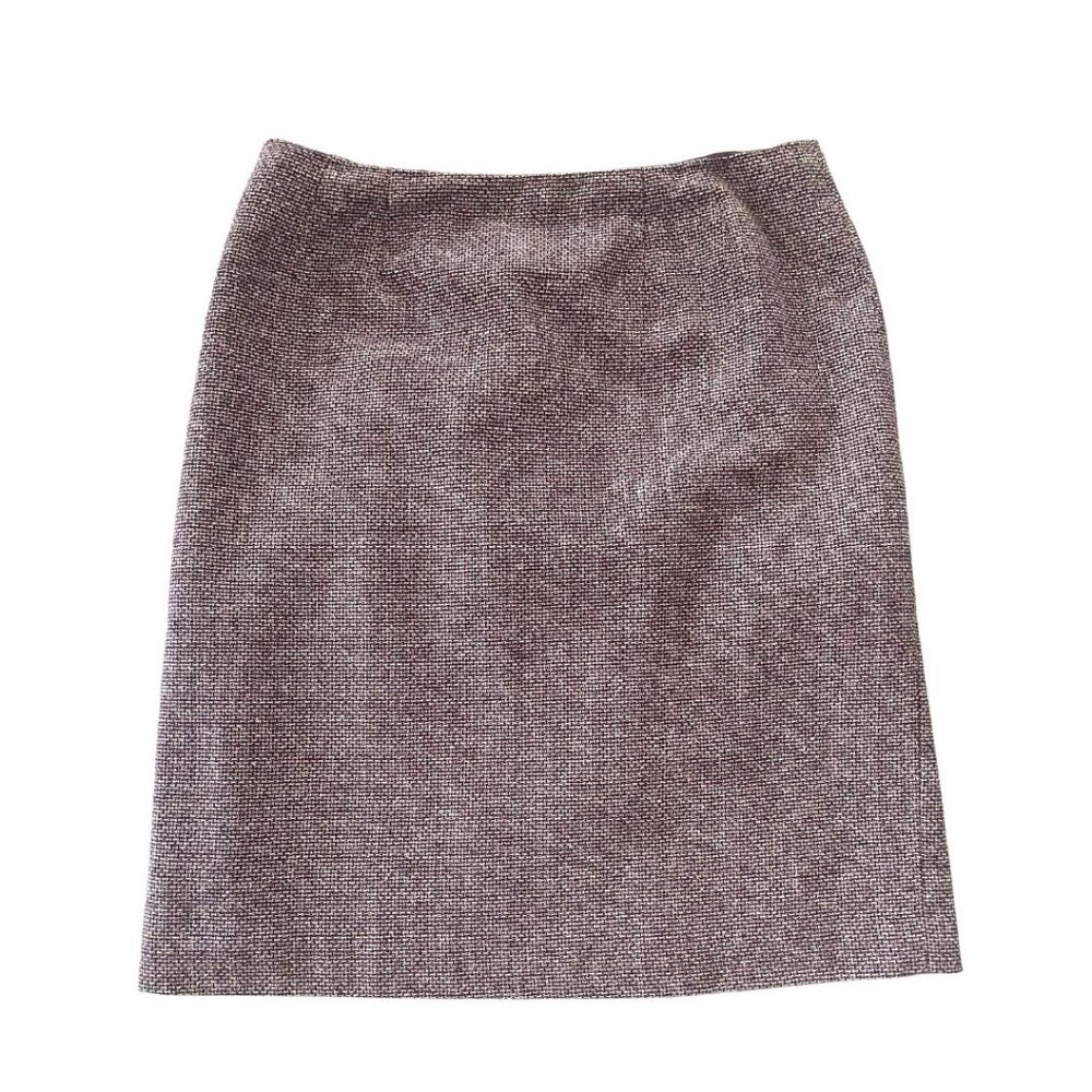 Dark Academia Wool Blend Skirt